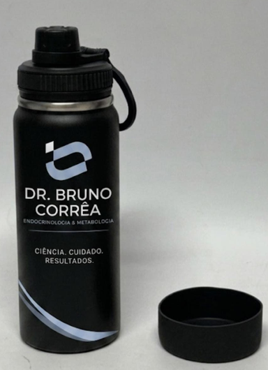 GARRAFA TERMICA 660ML BASE EM SILICONE